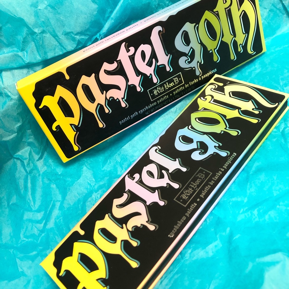 BNIB Pastel Goth eyeshadow palette Kat Von D
